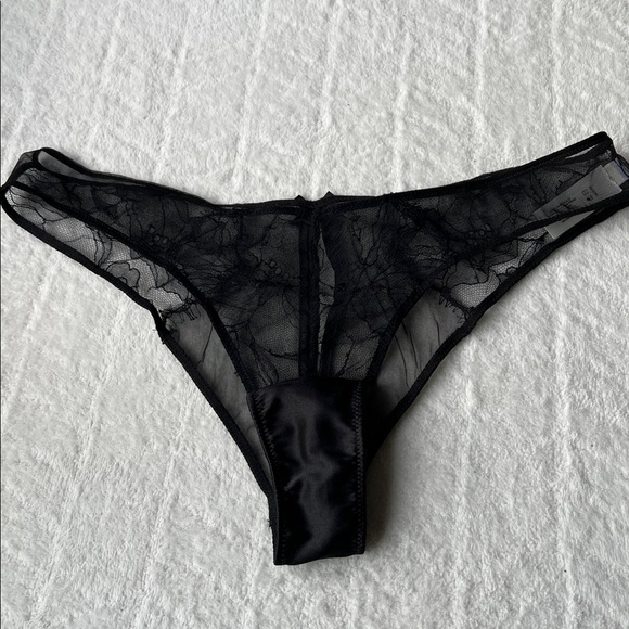 Fleur Du Mal Sophie Lace Ouvert Cheeky Panty - Picture 6 of 16